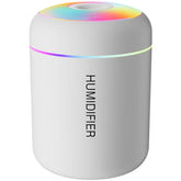180ML USB Mini Air Humidifier and Aroma Diffuser with Essential Oil Purification and Ambient Lighting for Home, Car, and Bedroom